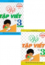 Combo Vở Tập Viết Lớp 3 (Dùng Chung Cho Các Bộ SGK Hiện Hành) (Bộ 2 Cuốn)