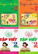 Combo Vở Tập Viết + Luyện Viết Chữ Lớp 2 (Theo Chương Trình Giáo Dục Phổ Thông Mới) (Bộ 4 Cuốn)