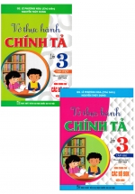 Combo Vở Thực Hành Chính Tả Lớp 3 (Bộ 2 Cuốn) (Dùng Chung Cho Các Bộ SGK Hiện Hành)