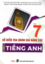 Đề Kiểm Tra Đánh Giá Năng Lực Môn Tiếng Anh Lớp 7