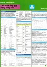 EngLish For Everyone – Các Lỗi Thường Gặp Trong Tiếng Anh