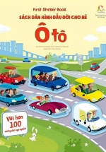 First Sticker Book – Sách Dán Hình Đầu Đời Cho Bé – Ô Tô