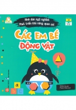 Hình Dán Ngộ Nghĩnh Phát Triển Khả Năng Quan Sát – Các Em Bé Động Vật