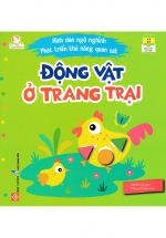 Hình Dán Ngộ Nghĩnh Phát Triển Khả Năng Quan Sát – Động Vật Ở Trang Trại