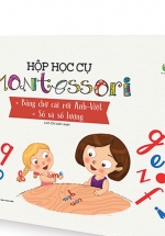 Hộp Học Cụ Montessori – Bảng Chữ Cái Rời Anh-Việt: Số Và Số Lượng