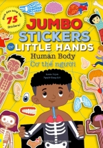 Jumbo Stickers For Little Hands – Human Body – Cơ Thể Người – 75 Stickers! (ND)