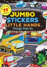 Jumbo Stickers For Little Hands – Things That Go – Phương Tiện Giao Thông – 75 Stickers! (ND)