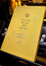 Kinh Địa Tạng Bồ Tát Bổn Nguyện (Bìa Cứng Vàng, Bản Cao Cấp)