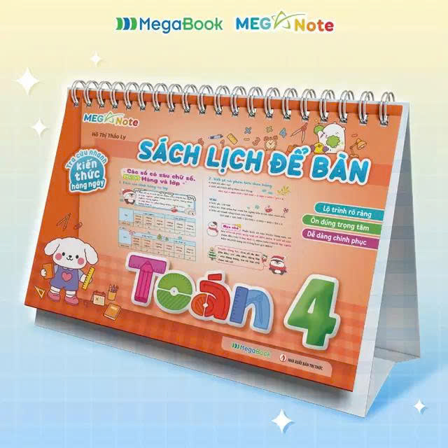 Sách Lịch Để Bàn – Tra Cứu Nhanh Kiến Thức Hàng Ngày Toán Lớp 4