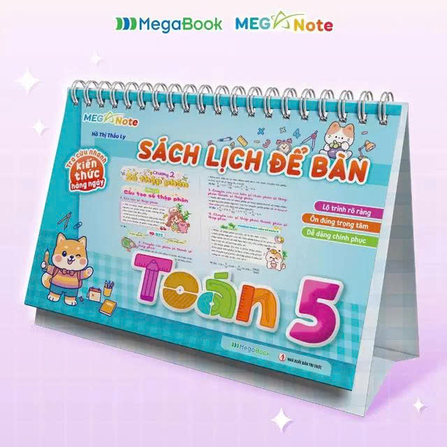 Sách Lịch Để Bàn – Tra Cứu Nhanh Kiến Thức Hàng Ngày Toán Lớp 5