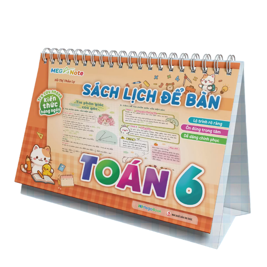 Sách Lịch Để Bàn – Tra Cứu Nhanh Kiến Thức Hàng Ngày Toán Lớp 6