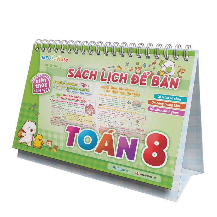 Sách Lịch Để Bàn – Tra Cứu Nhanh Kiến Thức Hàng Ngày Toán Lớp 8
