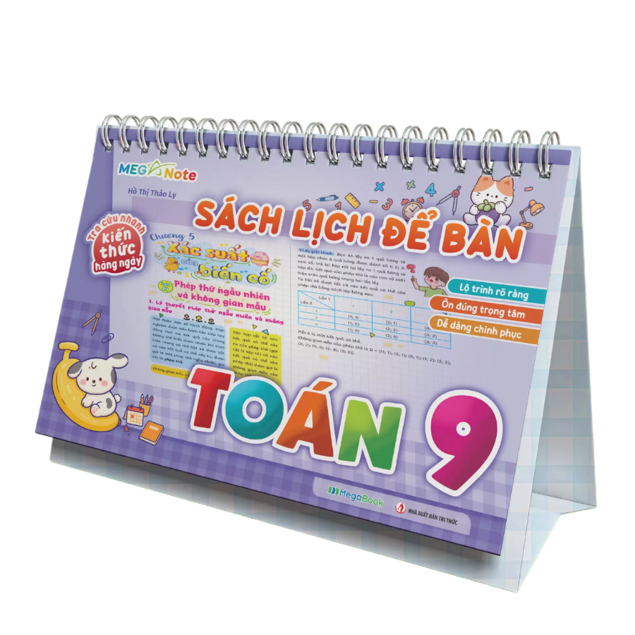 Sách Lịch Để Bàn – Tra Cứu Nhanh Kiến Thức Hàng Ngày Toán Lớp 9