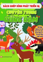 Sách Ghép Hình Phát Triển IQ – Chuyện Trong Rừng Rậm