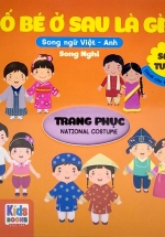 Sách Tư Duy – Đố Bé Ở Sau Là Gì? – Trang Phục (Song Ngữ Việt – Anh)