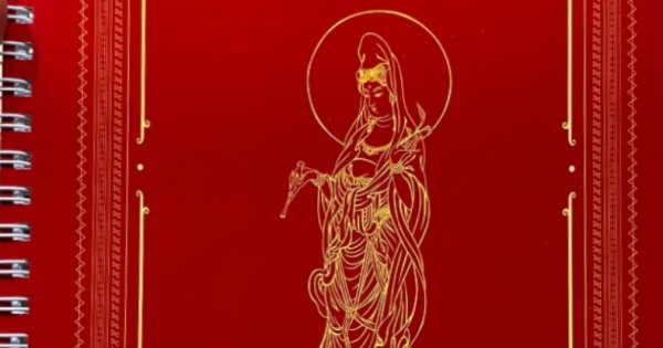Sổ Chép Kinh In Mờ – Chú Đại Bi