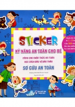 Sticker Kỹ Năng An Toàn Cho Bé – Sơ Cứu An Toàn (ND)