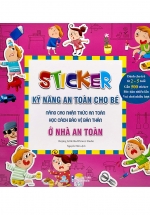 Sticker Kỹ Năng An Toàn Cho Bé – Ở Nhà An Toàn (ND)