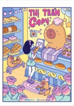 Sách Tô Màu Chữa Lành – Thị Trấn Capy