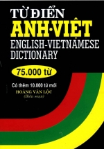 Từ Điển Anh – Việt 75.000 Từ (Quang Bình)