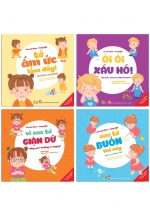 Combo Tủ Sách Ehon – Song Ngữ: Vì Sao Tớ Giận Dữ + Tớ Ấm Ức Lắm Đấy! + Sao Tớ Buồn Thế Này + Ôi Ôi Xấu Hổ! (Bộ 4 Cuốn)