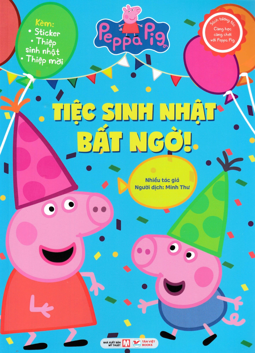 Sách Tương Tác – Cùng Học Cùng Chơi Với Peppa Pig – Tiệc Sinh Nhật Bất Ngờ