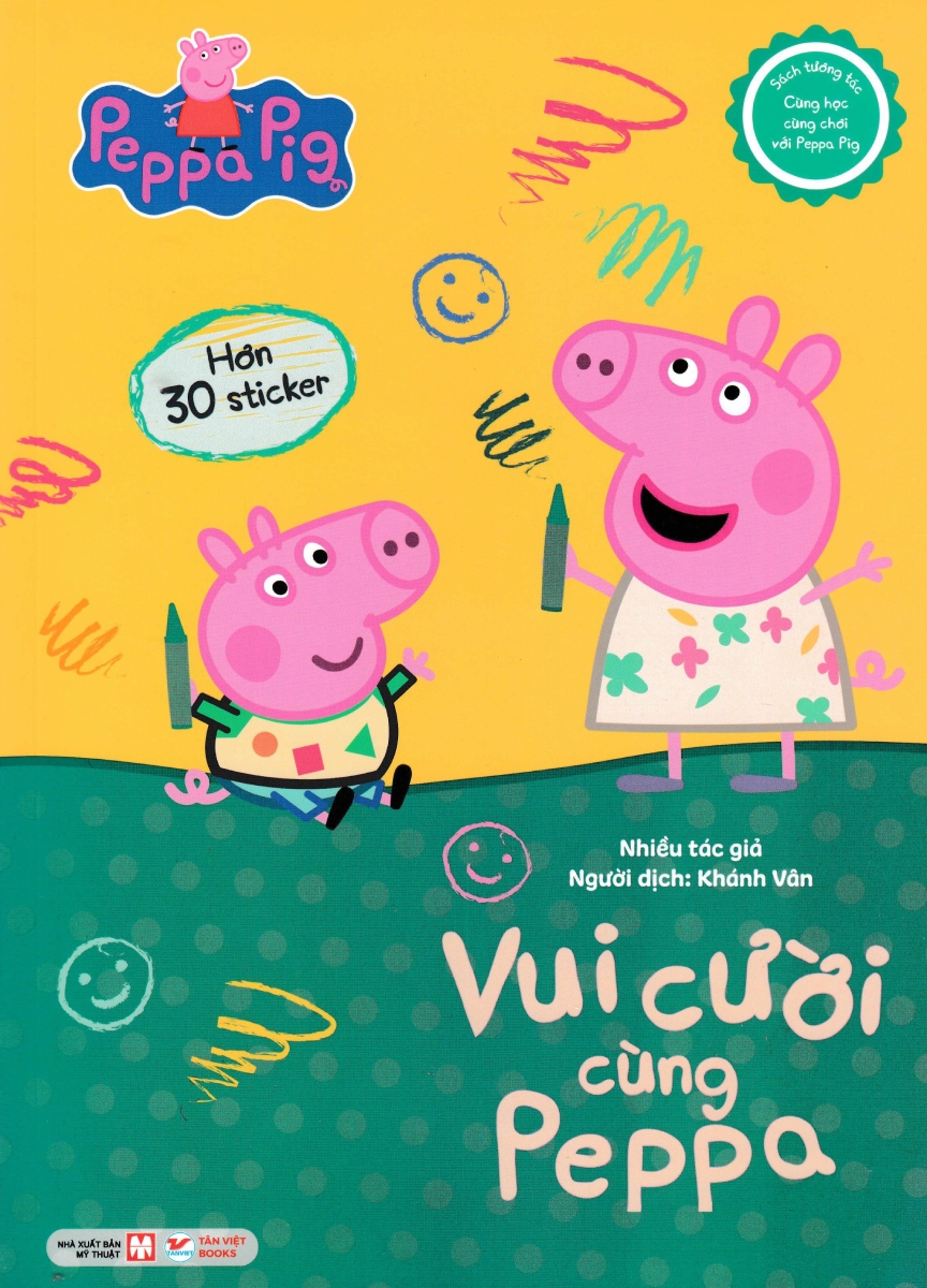 Sách Tương Tác – Cùng Học Cùng Chơi Với Peppa Pig – Vui Cười Cùng Peppa