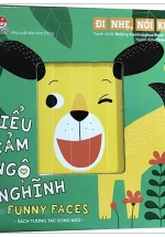Sách Tương Tác Song Ngữ – Biểu Cảm Ngộ Nghĩnh – Funny Faces: Đi Nhẹ, Nói Khẽ