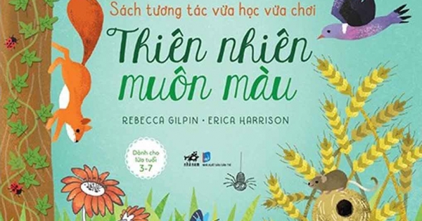 Sách Tương Tác Vừa Học Vừa Chơi – Thiên Nhiên Muôn Màu