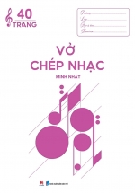 Vở Chép Nhạc 40 Trang – Bìa Hồng