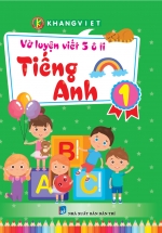 Vở Luyện Viết 5 Ô Li Tiếng Anh Lớp 1