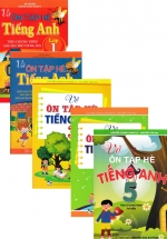 Bộ Vở Ôn Tập Hè Tiếng Anh Tiểu Học (Bộ 5 Cuốn)