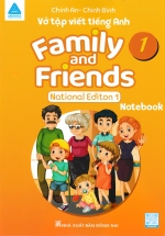 Vở Tập Viết Tiếng Anh: Family And Friends – National Editon 1 (Notebook)