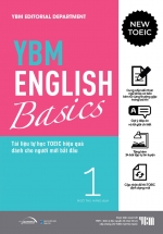 YBM English Basics 1 – Tài Liệu Tự Học Toeic Hiệu Quả Dành Cho Người Mới Bắt Đầu