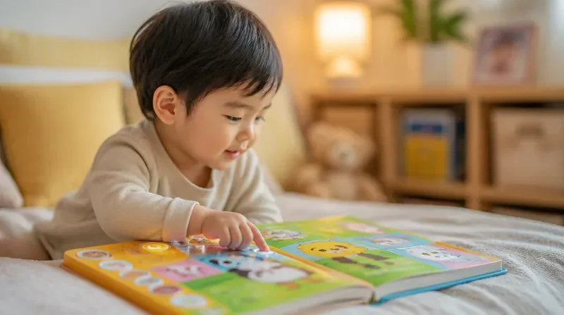 5 Lợi ích vàng của sách tương tác âm thanh cho bé