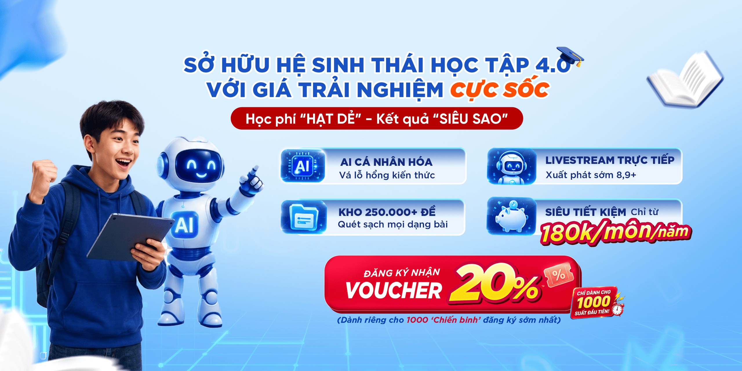 Siêu Học – Nền tảng học trực tuyến thông minh cho học sinh THCS & THPT