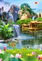 Tranh Sơn Thủy Hữu Tình – TP3045