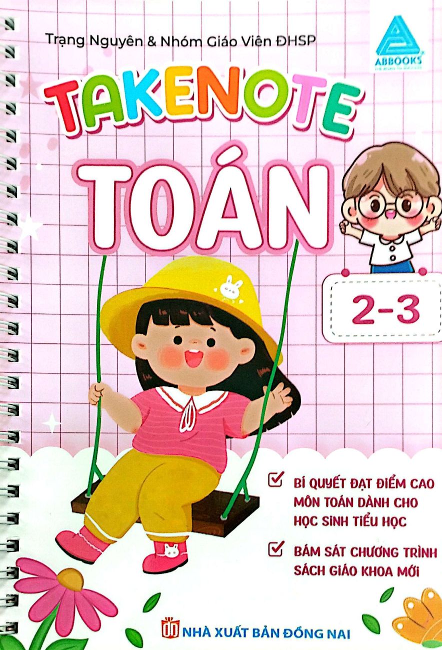 Takenote Toán Lớp 2 – 3