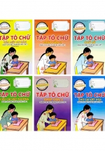 Combo Tập Tô Chữ – Trọn Bộ 6 Cuốn (Dành Cho Bé Chuẩn Bị Vào Lớp 1)