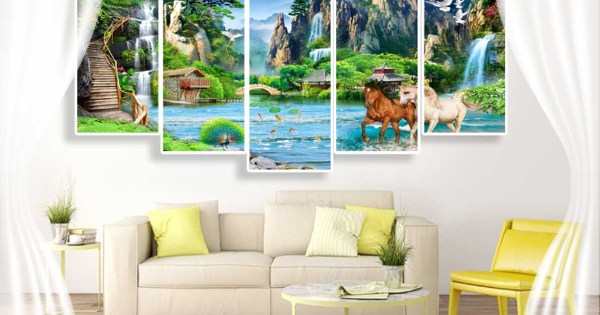 Tranh Sơn Thủy Hữu Tình – TP04