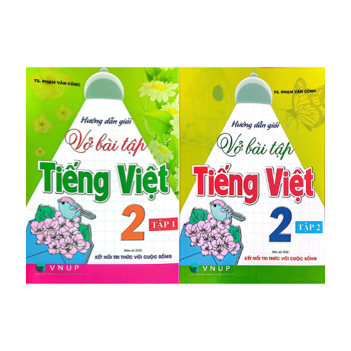 PLT – Combo Hướng Dẫn Giải Vở Bài Tập Tiếng Việt Lớp 2 Tập 1 + 2 (Bám Sát SGK Kết Nối Tri Thức Với Cuộc Sống) (Bộ 2 Cuốn)