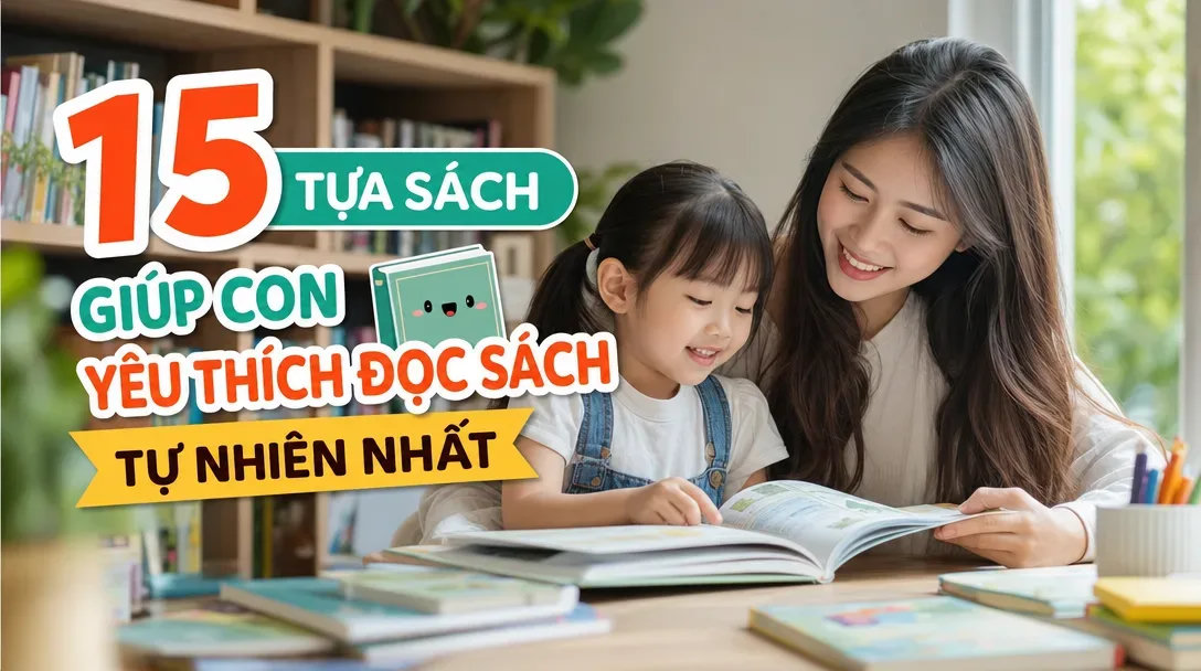 thumbnail 15 tua sach giup con yeu thich doc sach tu nhien n - Tuyển Chọn Sách Hay