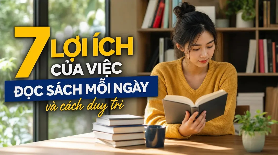 thumbnail 7 loi ich cua viec doc sach moi ngay va cach duy t - Tuyển Chọn Sách Hay
