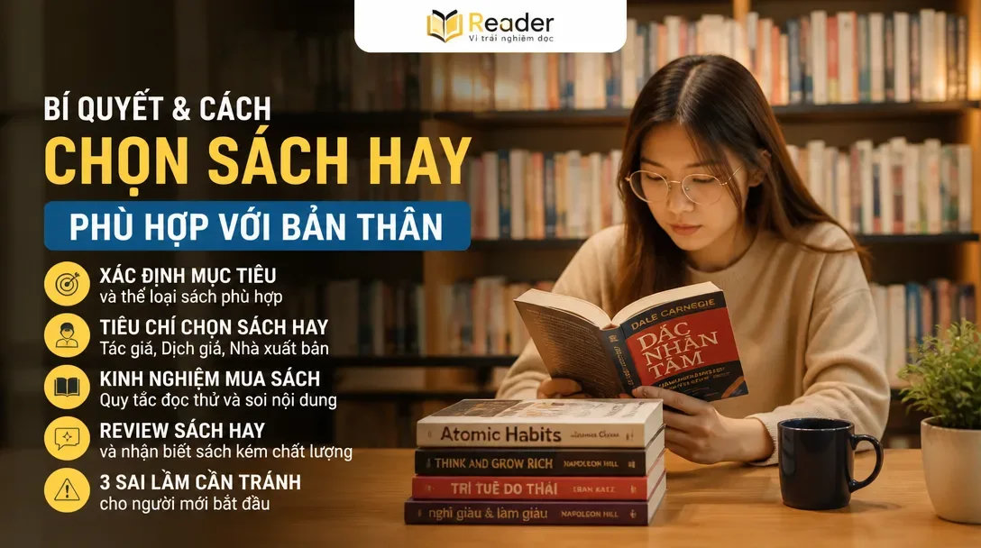 thumbnail bi quyet cach chon sach hay phu hop voi ban than - Tuyển Chọn Sách Hay