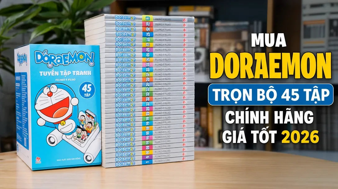 thumbnail mua truyen tranh doraemon tron bo chinh hang gia t - Tuyển Chọn Sách Hay