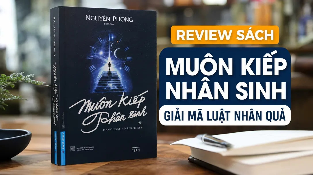 thumbnail review sach muon kiep nhan sinh giai ma luat nhan - Tuyển Chọn Sách Hay
