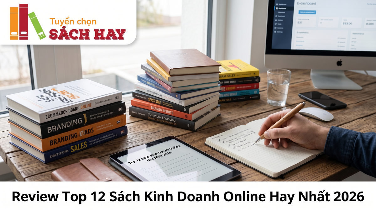 thumbnail review top 12 sach kinh doanh online hay nhat 2026 - Tuyển Chọn Sách Hay