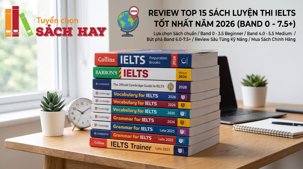 thumbnail review top 15 sach luyen thi ielts tot nhat nam 20 - Tuyển Chọn Sách Hay