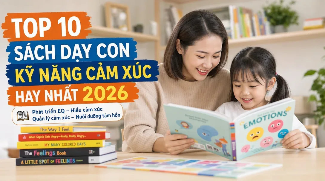 thumbnail top 10 sach day con ky nang cam xuc hay nhat 2026 - Tuyển Chọn Sách Hay