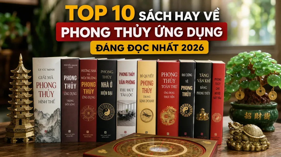 thumbnail top 10 sach hay ve phong thuy ung dung dang doc nh - Tuyển Chọn Sách Hay